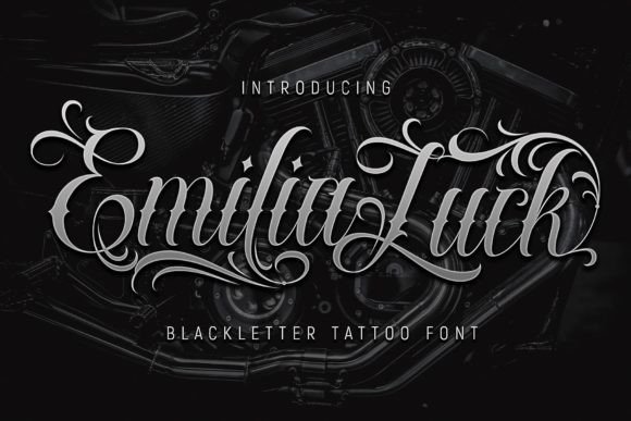 Emilia Luck: A Contemporary Blackletter for Bold Branding