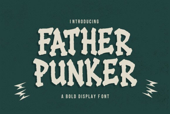 Father Punker: The Rebellious Display Font for Bold Projects