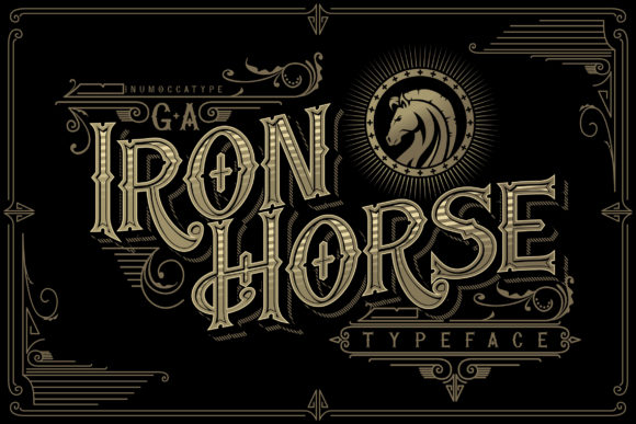 Iron Horse: The Bold Blackletter Typeface for Impact