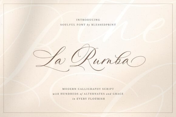 La Rumba: Where Handwritten Soul Meets Modern Design