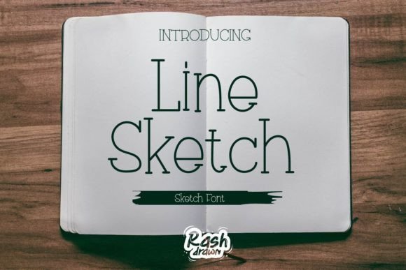 Line Sketch: Your Go-To Handwritten Font for Authentic Designs