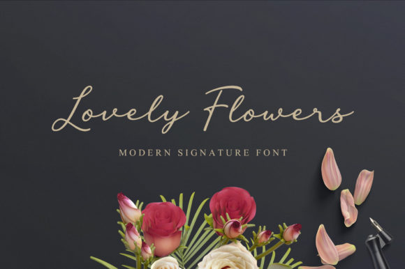 Lovely Flowers: The Script Font That Brings Warmth to Your Designs