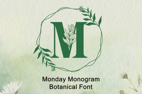 Monday Monogram: A Creative Font for Modern Crafters