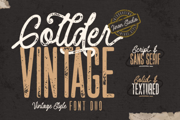 Unearthing the Gollder Vintage Duo for Timeless Branding