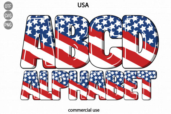 Usa: A Bold Font for Unforgettable American Projects