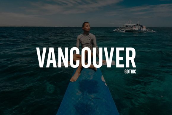 Vancouver: A Clean Sans Serif for Bold Branding
