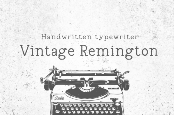 Vintage Remington: Adding Authentic Typewriter Character to Your Projects